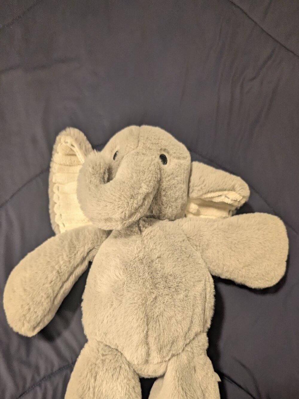 Lambs & Ivy Jungle Safari Plush Gray Elephant JETT Stuffed Animal Baby Nursery